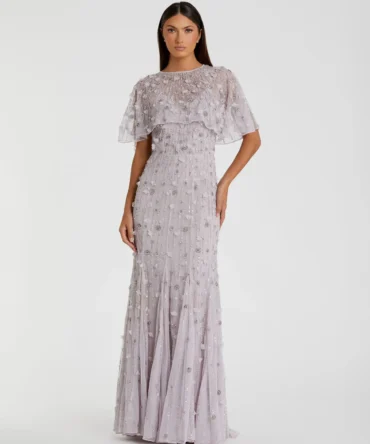 Embellished Evening Gown