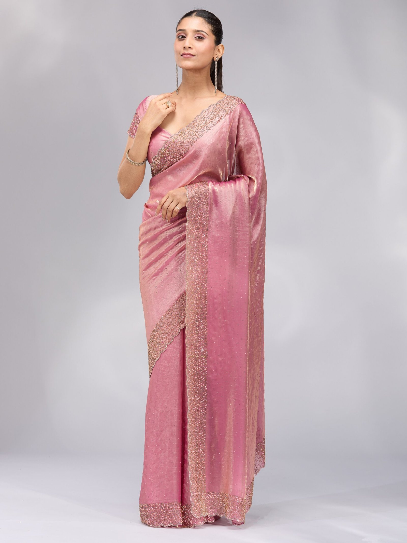 Designer Organza Saree