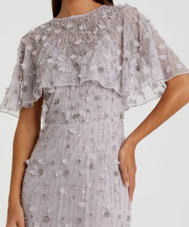 Embellished Evening Gown