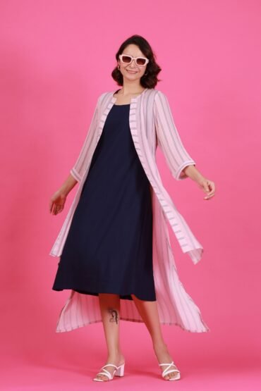 Eva Pink Shrug Dress