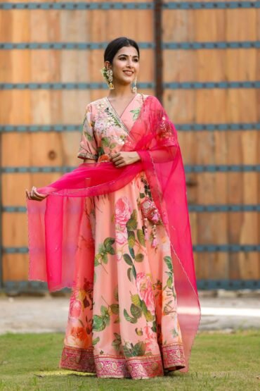 Nalini Long Chanderi Kurta with Dupatta