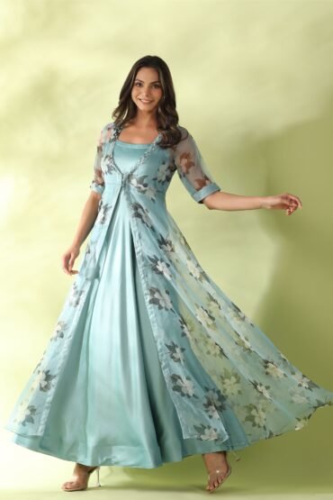 Pistachio Evening Dress