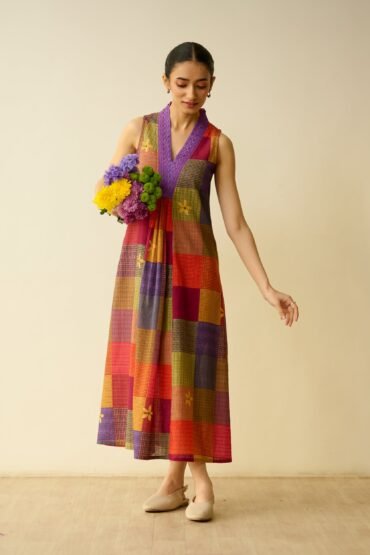 Aurora Loom Fine Slub Cotton Dress - Many Hues