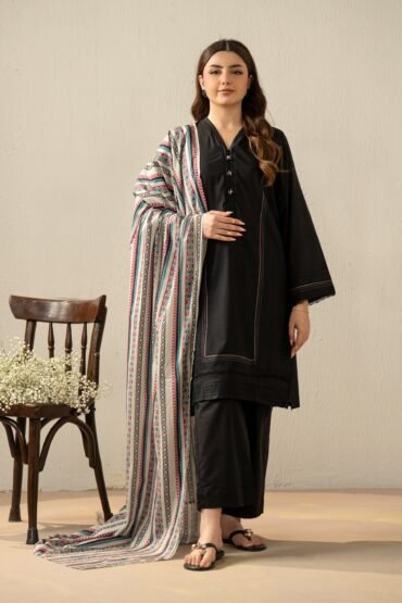 Stylized Cambric Stitched 3 Piece Suit