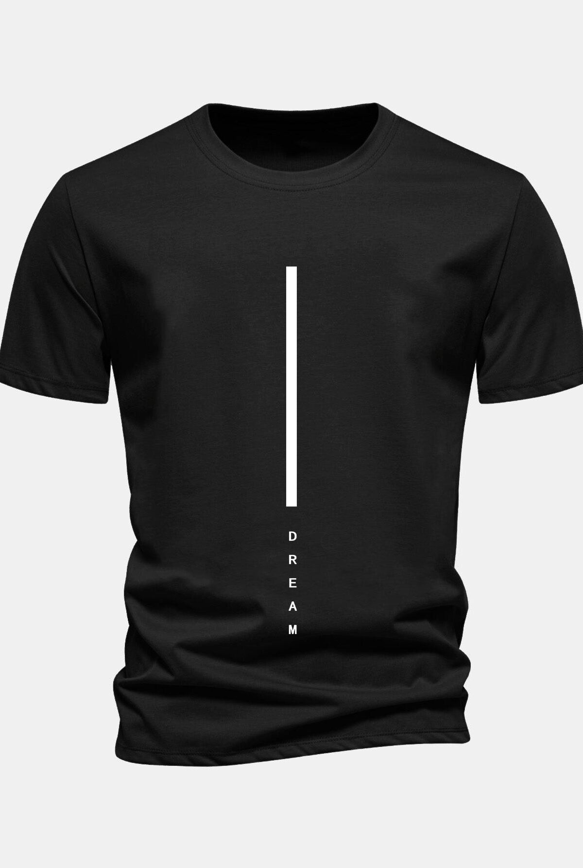 Regular Fit Dream Stripe Print Cotton T-Shirt