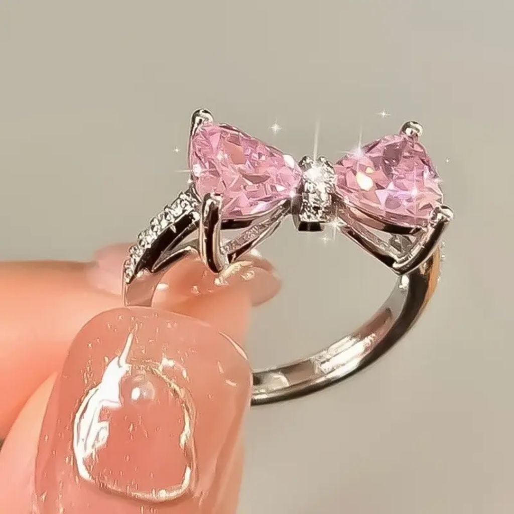 CrystRich Stylo Gem Butterfly Ring