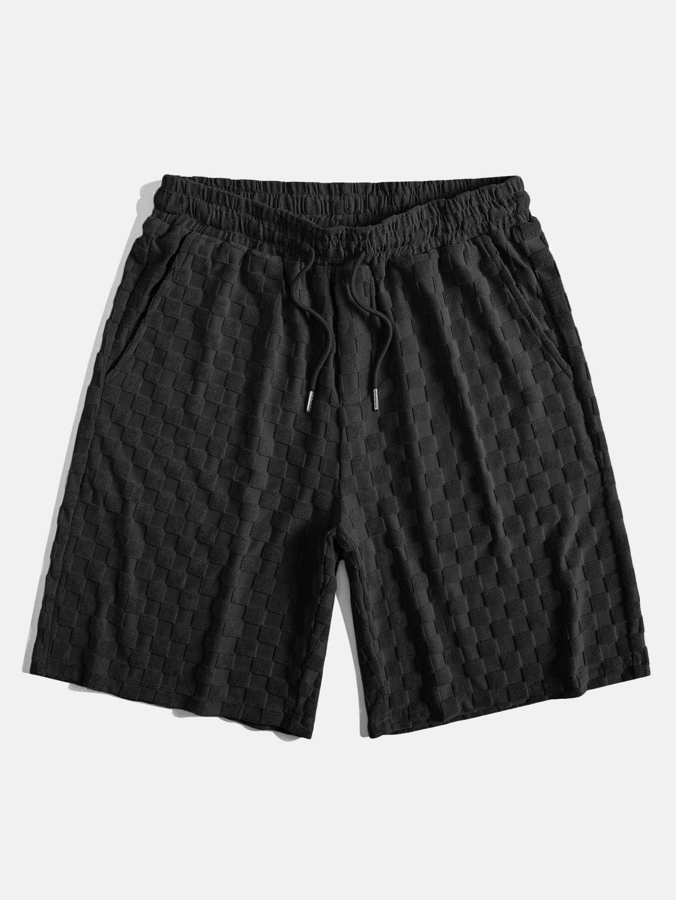 Checkerboard Towel Shorts
