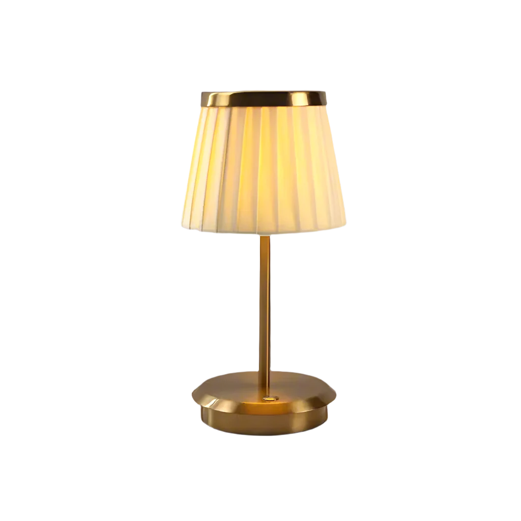 Classic Wireless Elegance Fabric Table Lamp