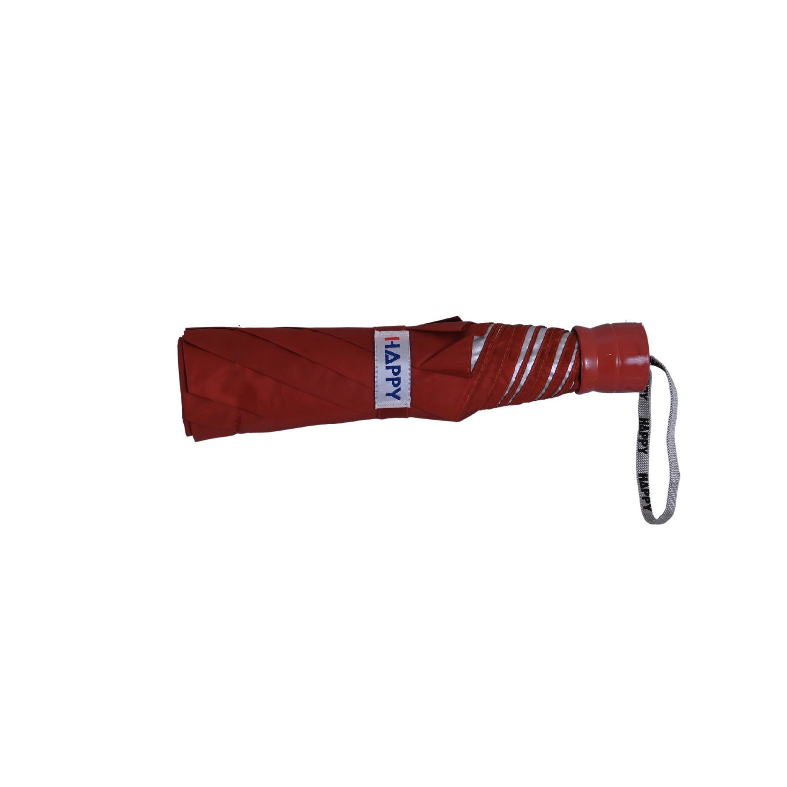 21.5X8 3 Fold Rich Stylo Mono Silver Umbrella