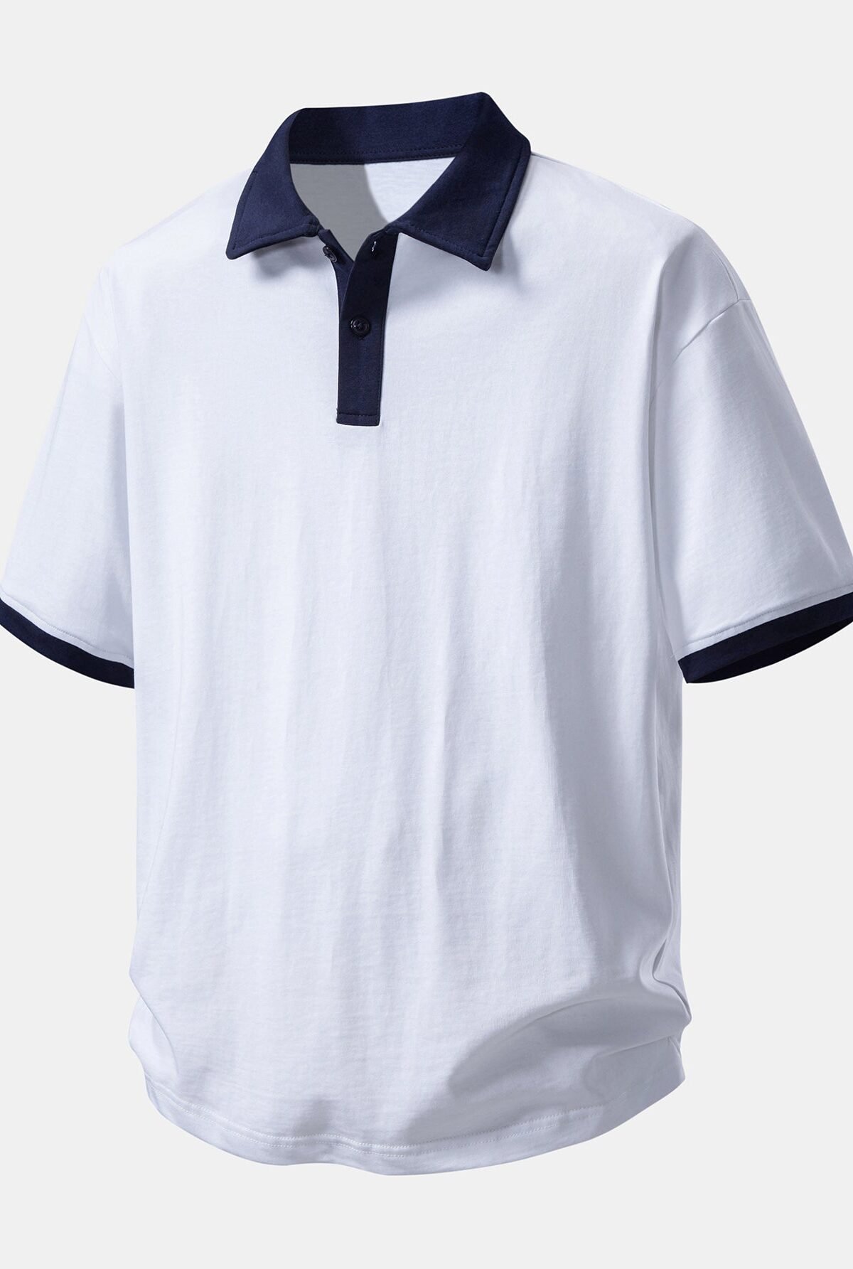 Relax Fit Contrast Cotton Polo