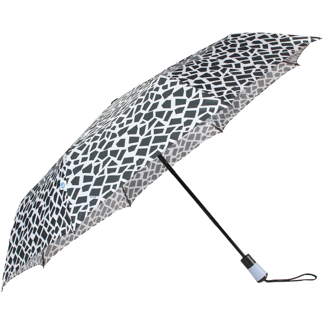 Premium Umbrell 585 3 Fold Frp Black & White