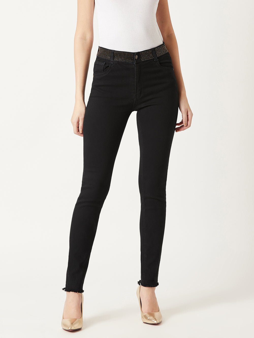 Stay Groovy Studded Jeans