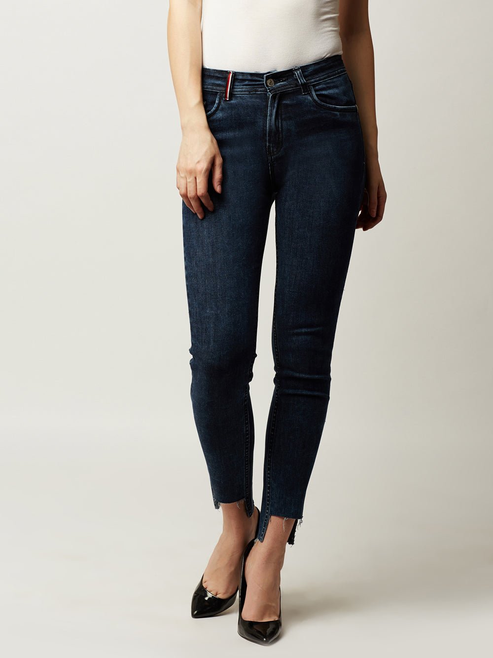 Attention Seeker Midrise Jeans Dark Blue