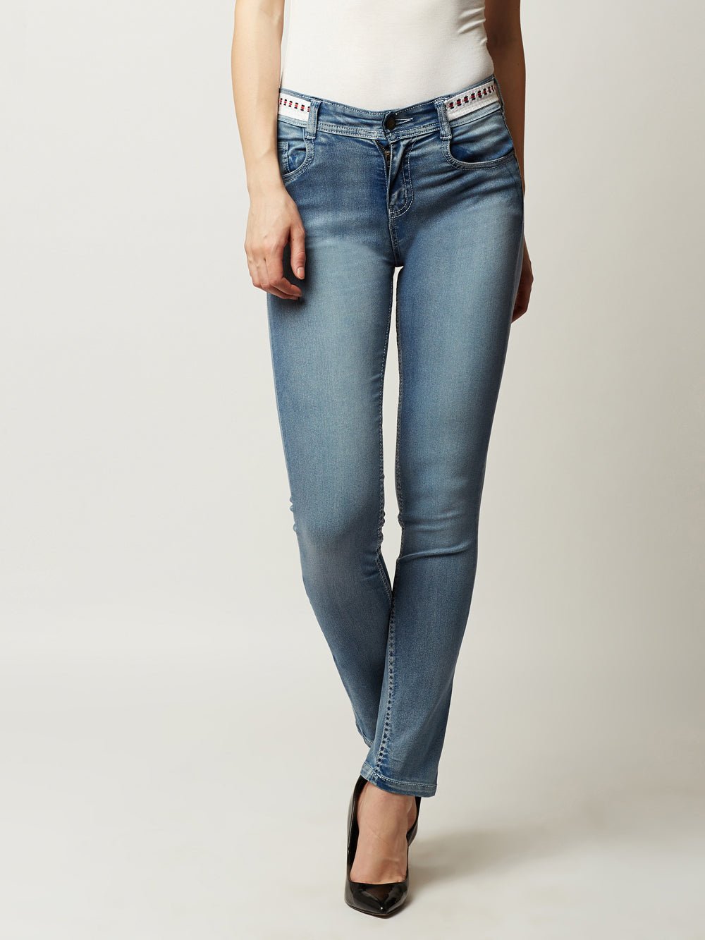 Saturday Night Cloud Wash Jeans Light Blue