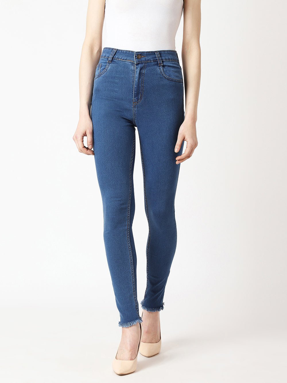 Midnight Sun Zipper Denim Pant