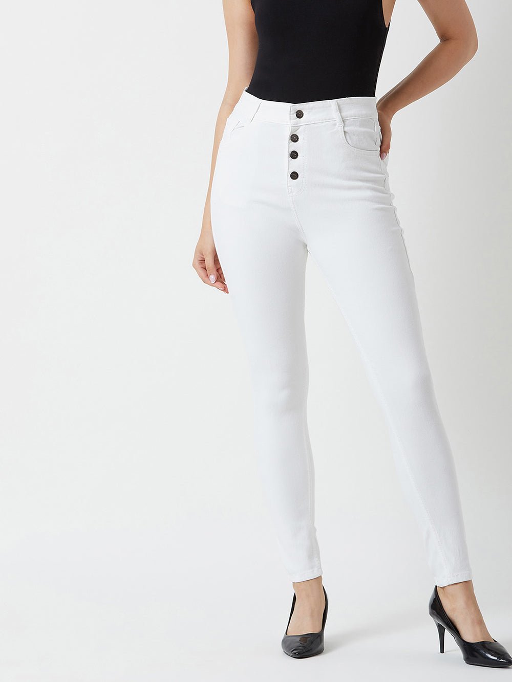 Self Love Club White Jeans