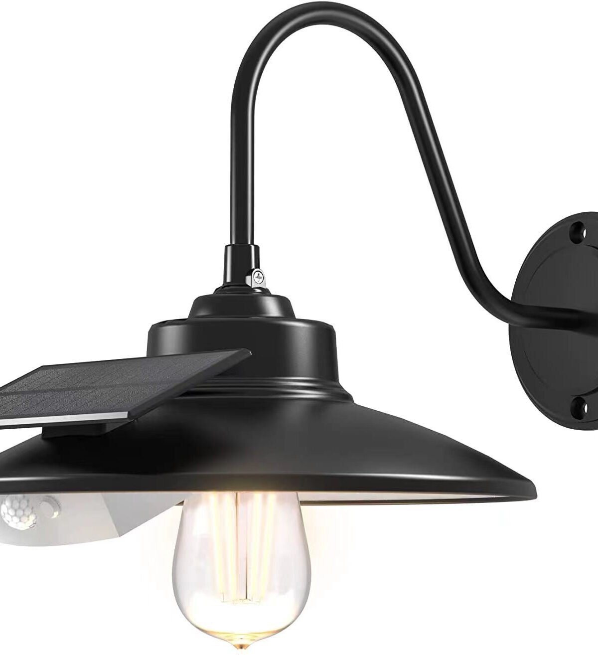 Retro IP65 Waterproof Outdoor Solar Wall Light