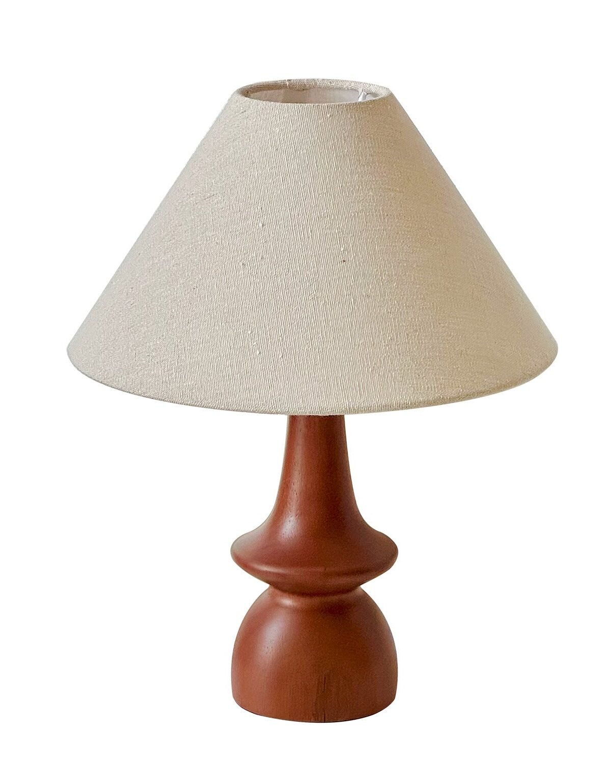 Olivia Vintage Solid Wood Table Lamp