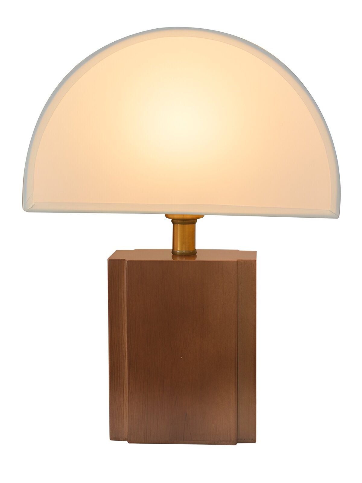 Half Moon Wabi Sabi Style Table Lamp