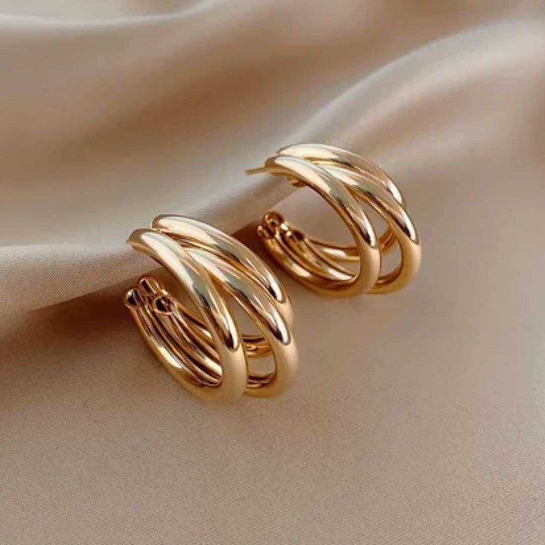 CRich Stylol It A Day Hoop Earrings