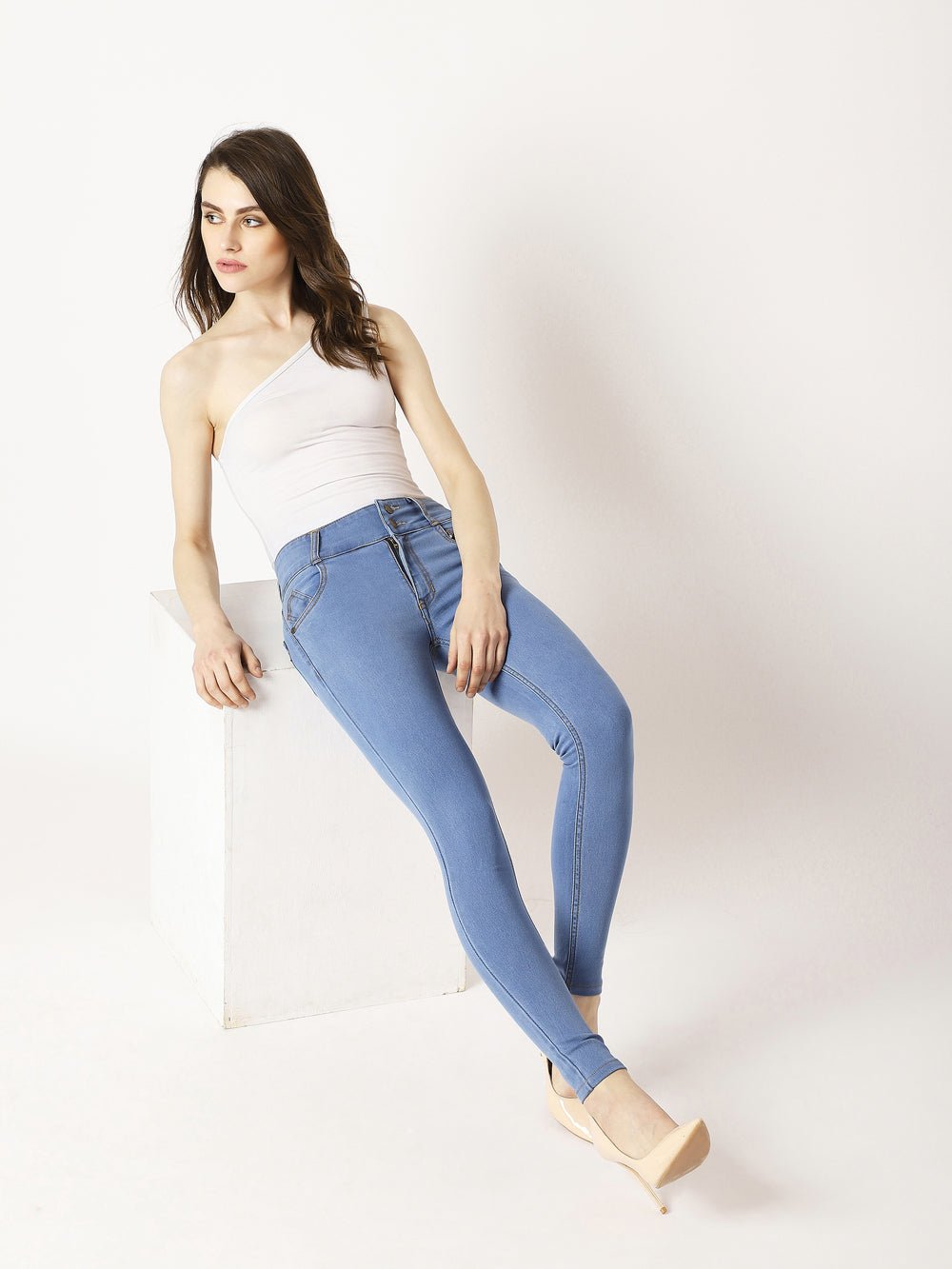 Making Progress Crop Denim Pant