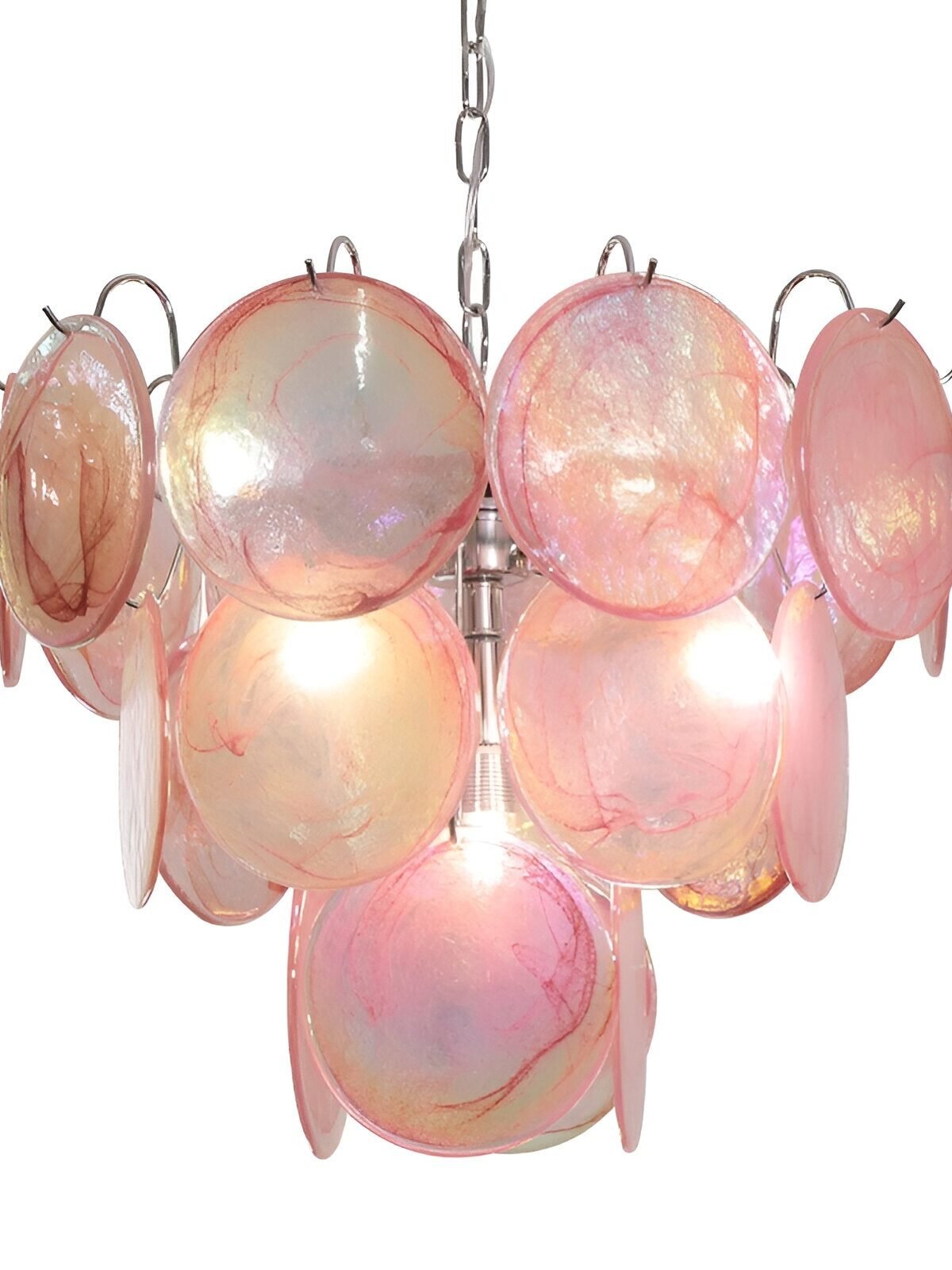 Retro Camisa Murano Glass Chandelier