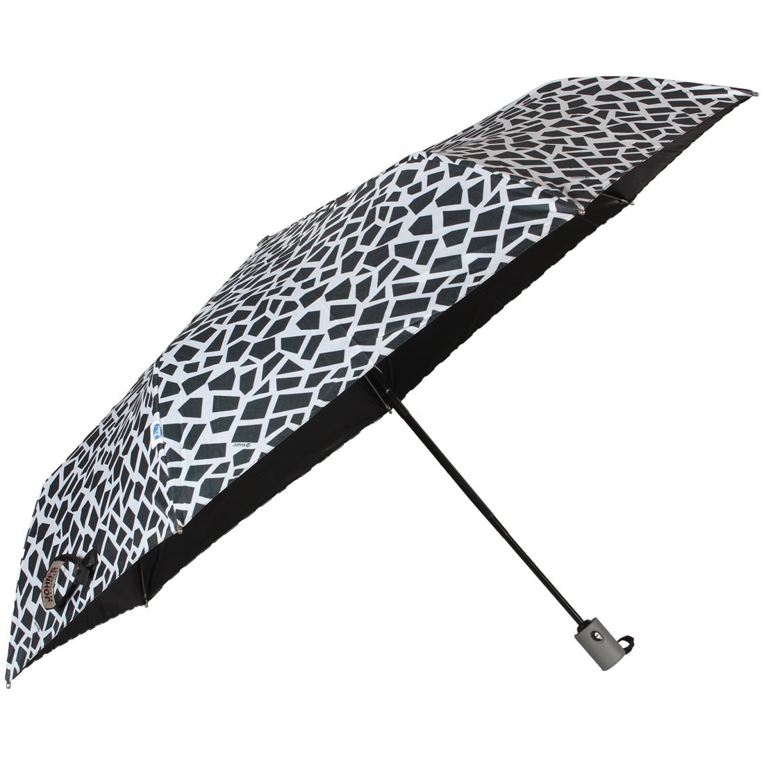 Premium Umbrell 495 3 Fold Aoc Soft Black & White