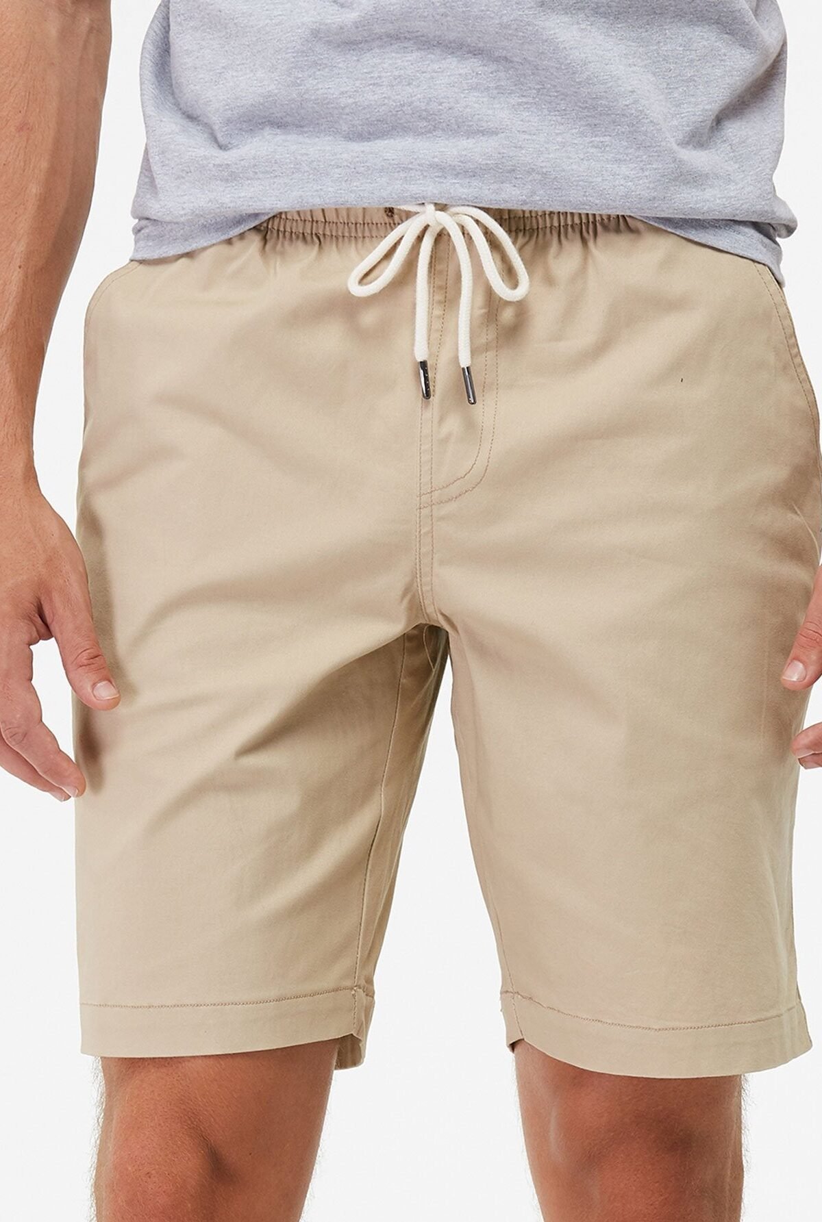 Drawstring Chino Shorts