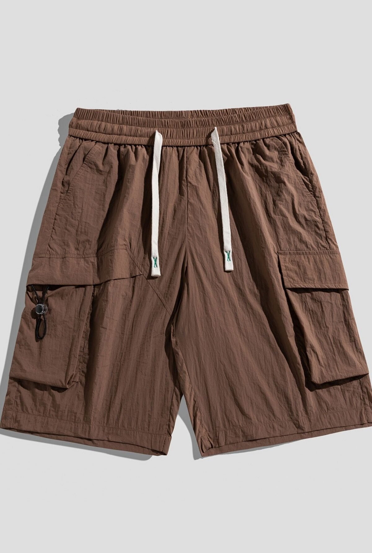 Nylon Cargo Shorts